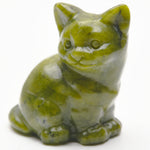 Crystal cat small carvings 【7 kinds】