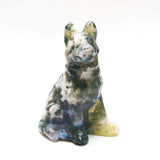 Moss agate &Ocean jasper animal carvings【8 designs】