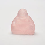 Rose quartz small Buddha carvings