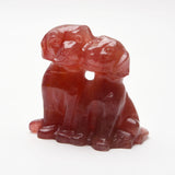 Crystal pet dog carvings【5kinds Cute】