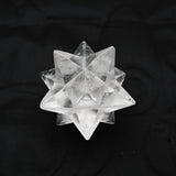 Clear quartz MerKaBa carvings