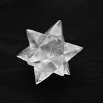 Clear quartz MerKaBa carvings