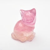 NEW Rainbow Fluorite Carvings【Cats & Owls】