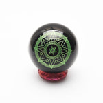 Obsidian patterned spheres【6 designs & part 1】