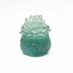 Fluorite money bag and buffalo carvings【new！】