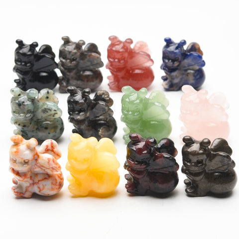 Crystal Bee carvings【small size New!】