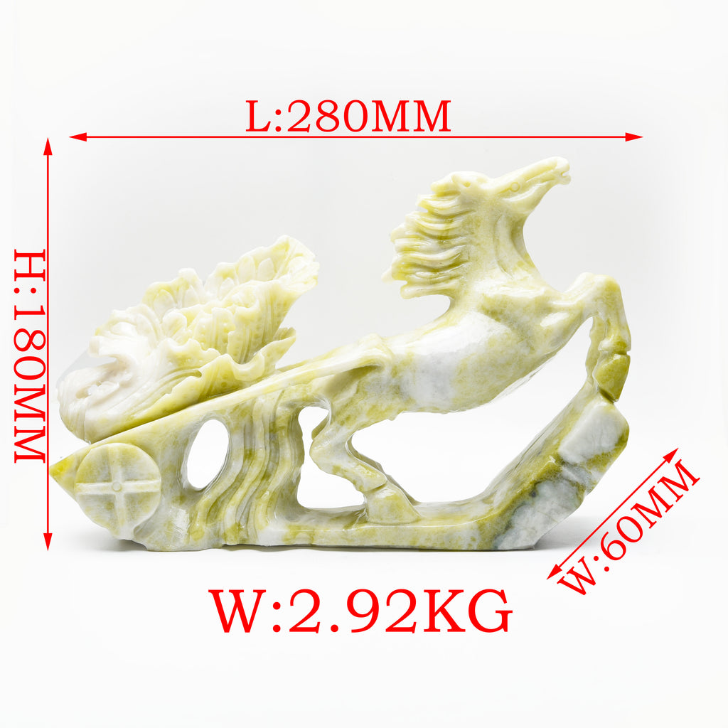 Olive Jade Animal Carvings【Large size !!! 】