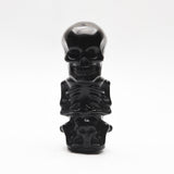Crystal full body skull carvings【2 designs 】