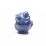 Crystal owl small carvings