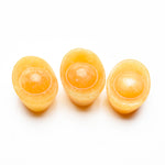 Gold Ingot carvings【honey calcite 】