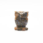 Crystal owl carvings