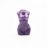 Crystal Mini lady body carvings