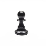 Obsidian Chess Carvings