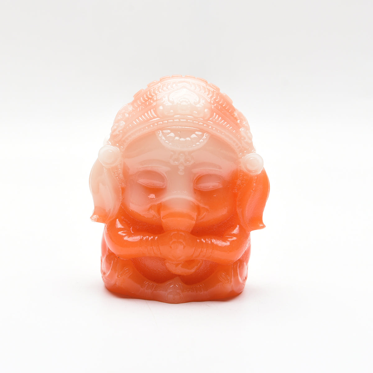 luminous Ganesha carvings