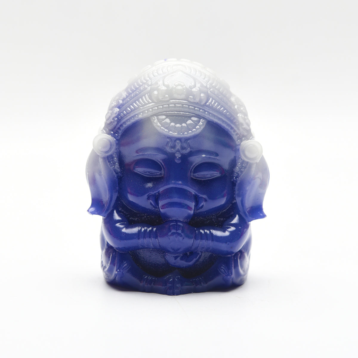 luminous Ganesha carvings