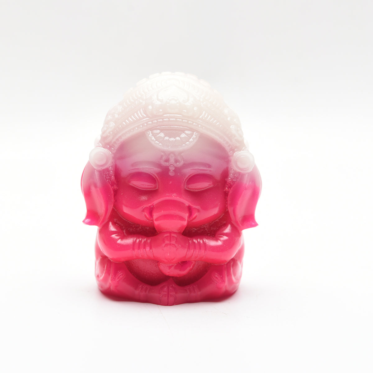 luminous Ganesha carvings
