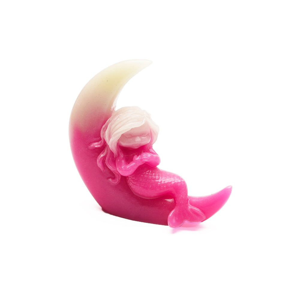 luminous moon mermaid carvings