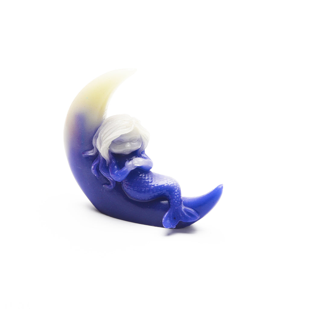 luminous moon mermaid carvings
