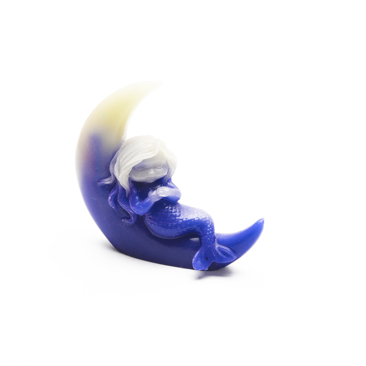 luminous moon mermaid carvings
