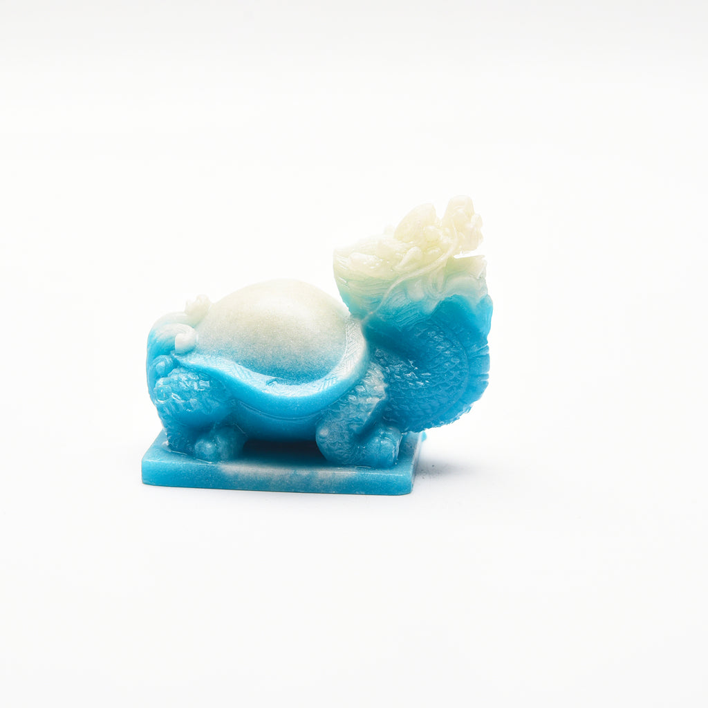 luminous dragon turtle carvings