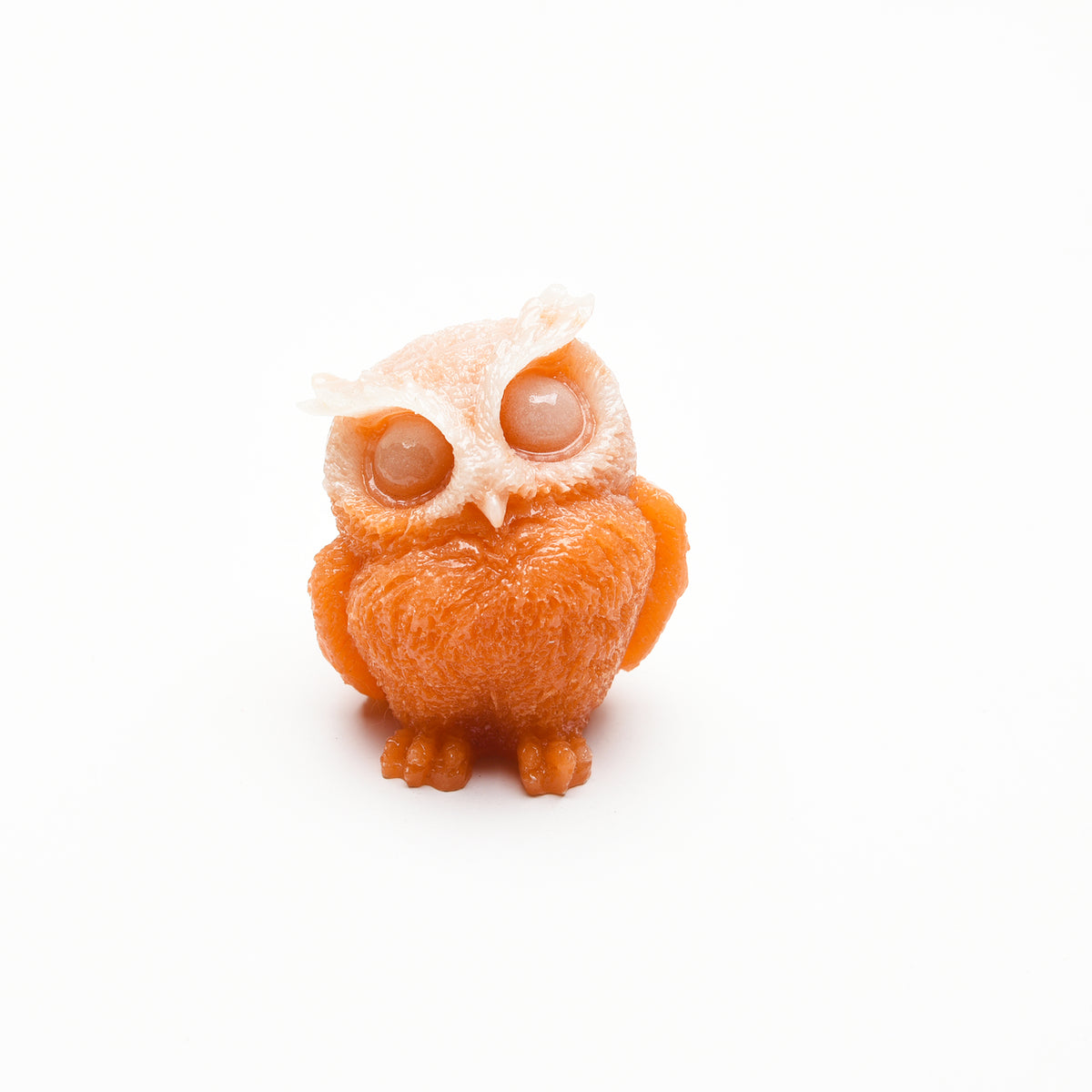 Luminous owl carvings