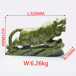 Large green jade animal carvings【large size】