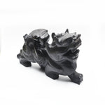 Large Black Jade animal carvings