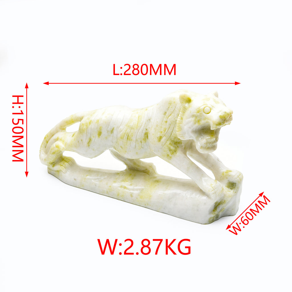 large olive jade animal carvings【big size】
