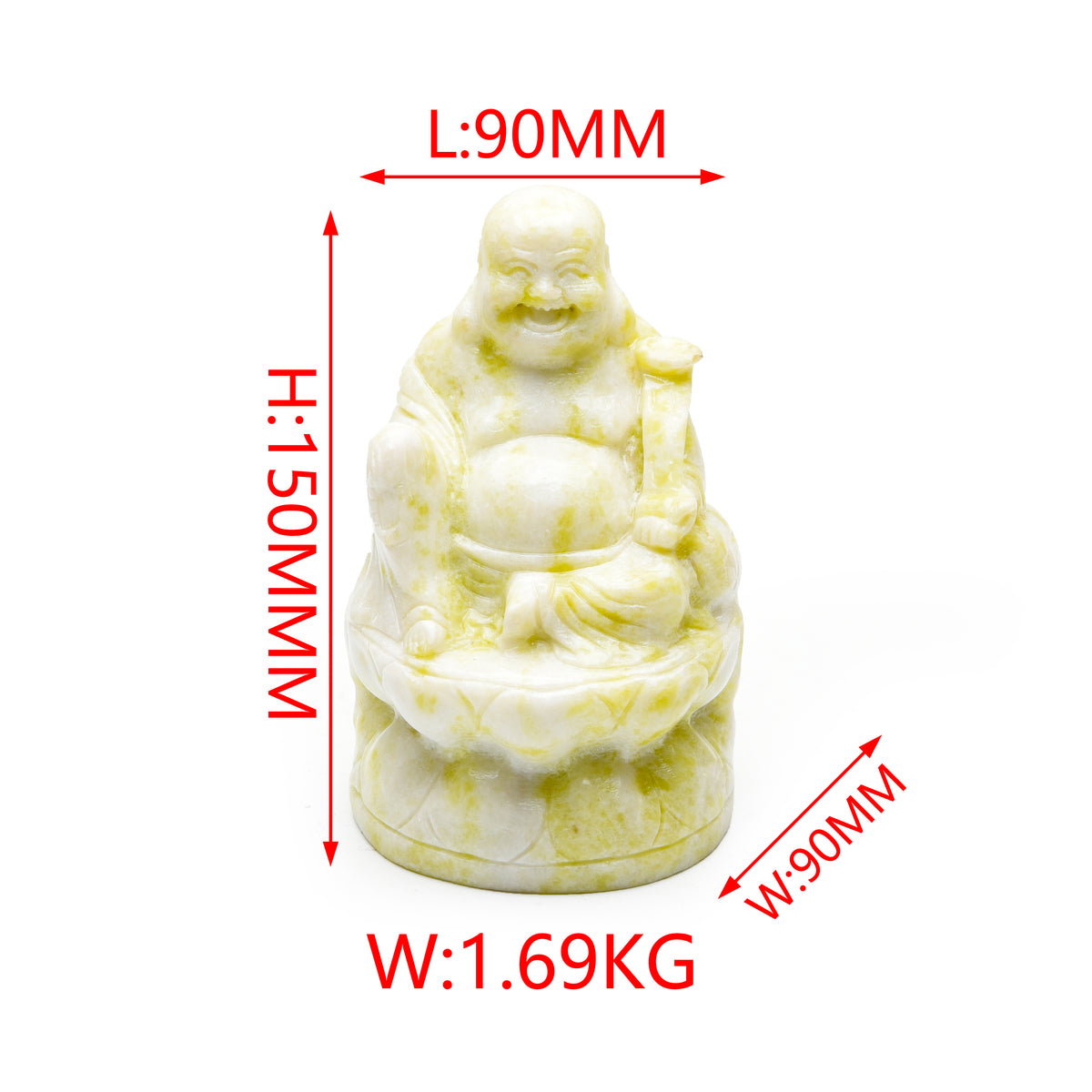 large olive jade Buddha carvings【3 designs】