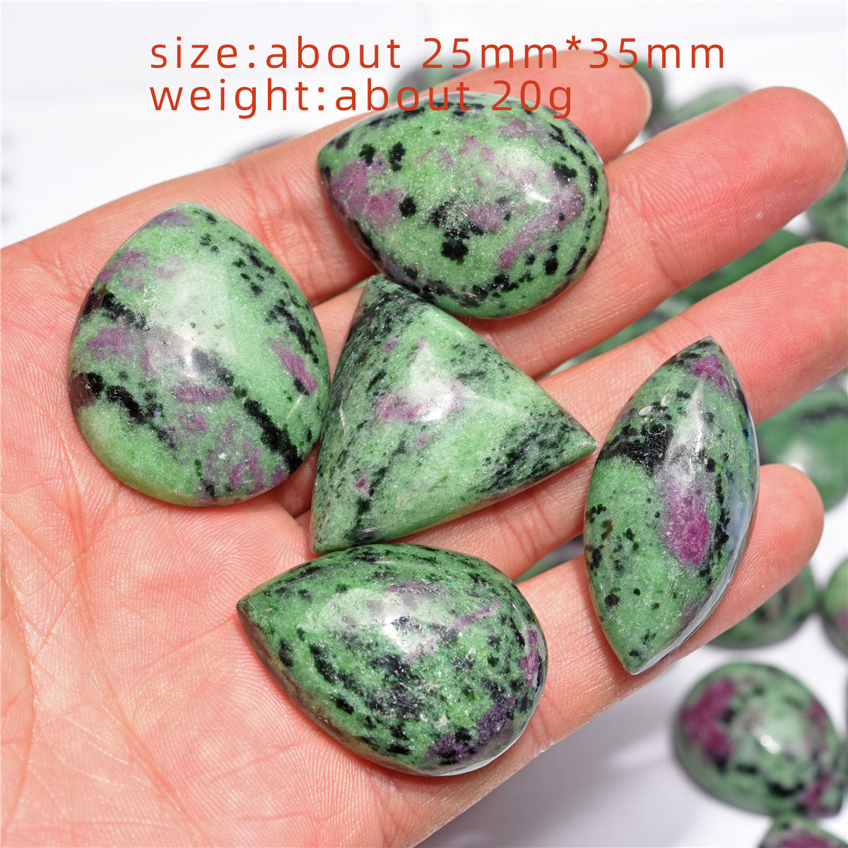 Larmogutaj pendantoj el naturaj kristaloj/gemoj【3-15 USD ĉiu】 