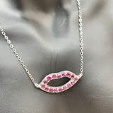 【S925 Sterling Silver necklace 4 kind material】sapphire/garnet/topaz/moonstone