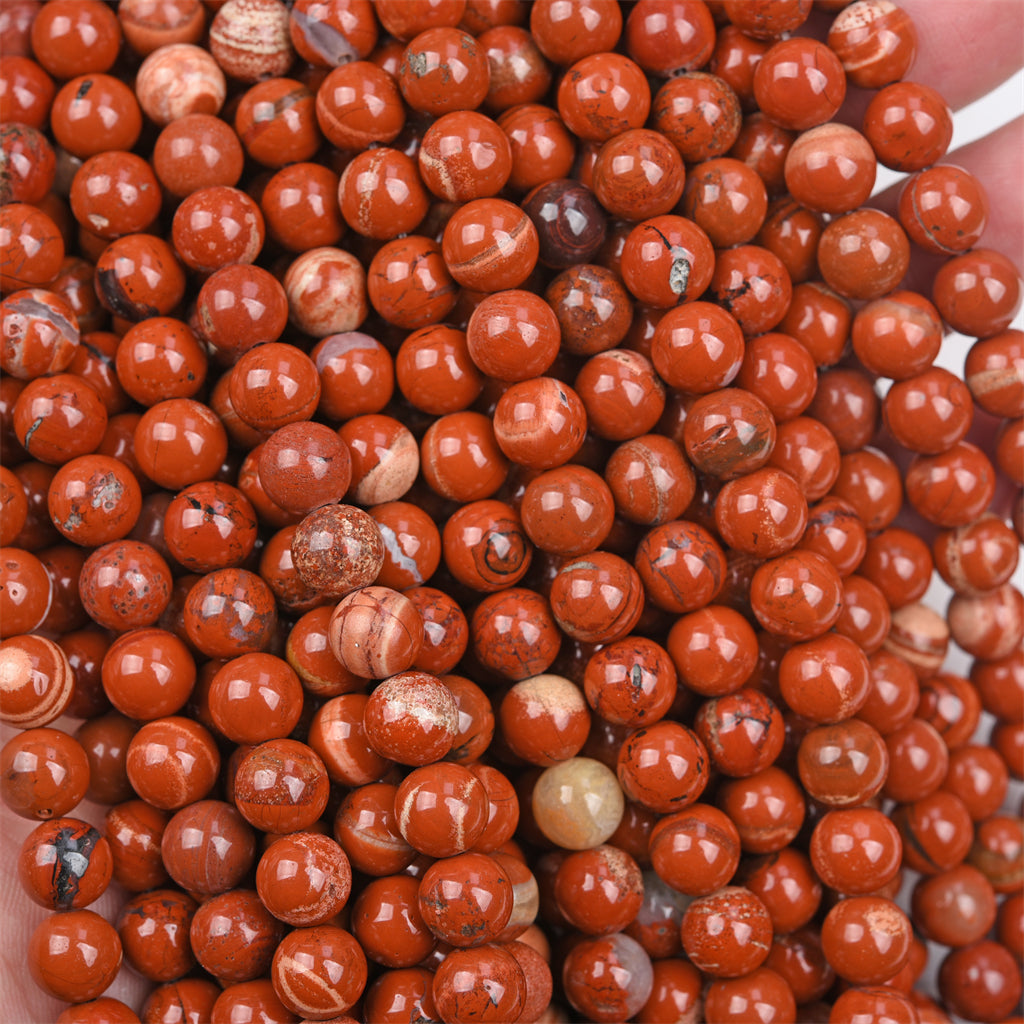 【Loose beads--Red Jasper】