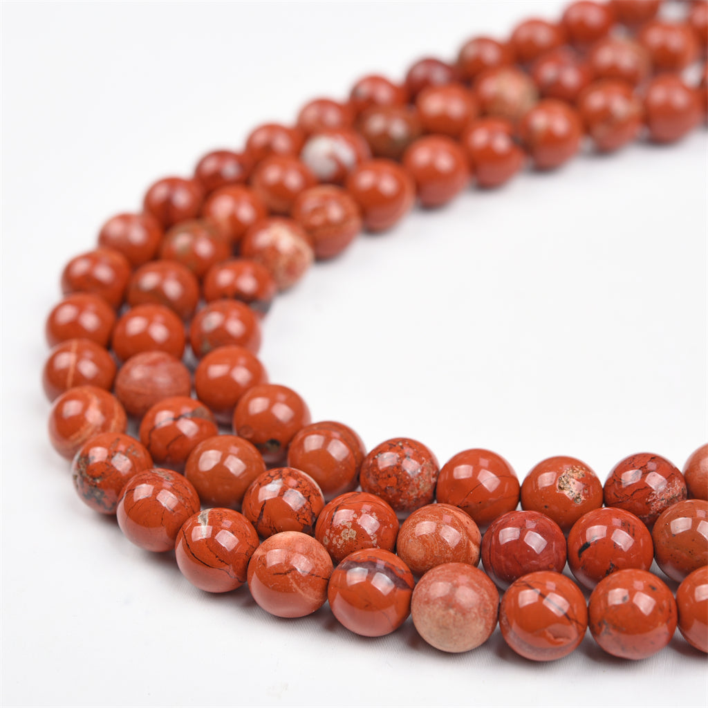 【Loose beads--Red Jasper】