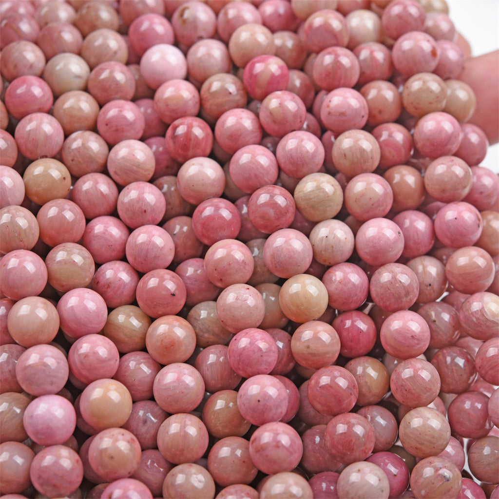 【Loose beads--Red Wood Jasper】
