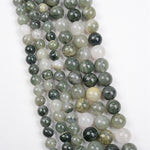 【Loose beads--Green Rabbit hair】