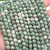 【Loose beads--Green spot】