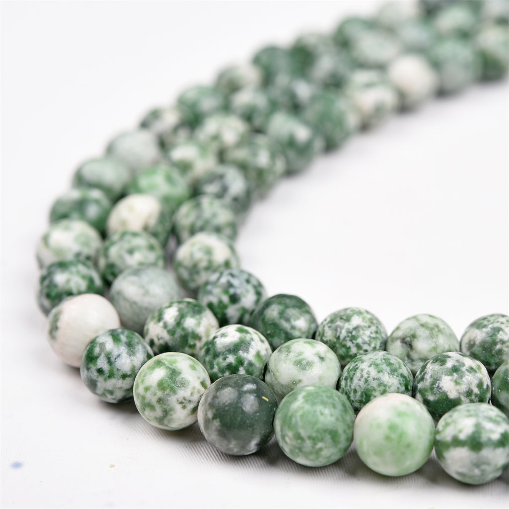 【Loose beads--Green spot】