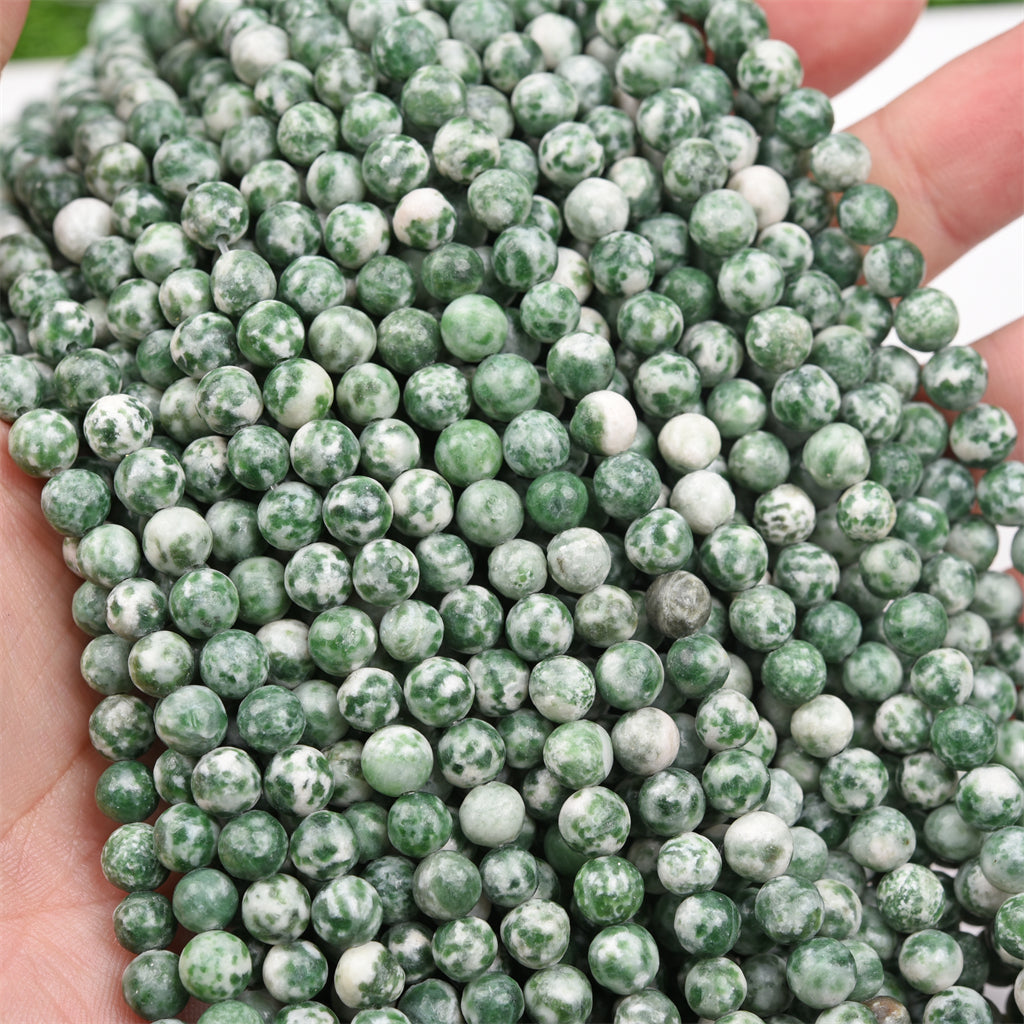 【Loose beads--Green spot】