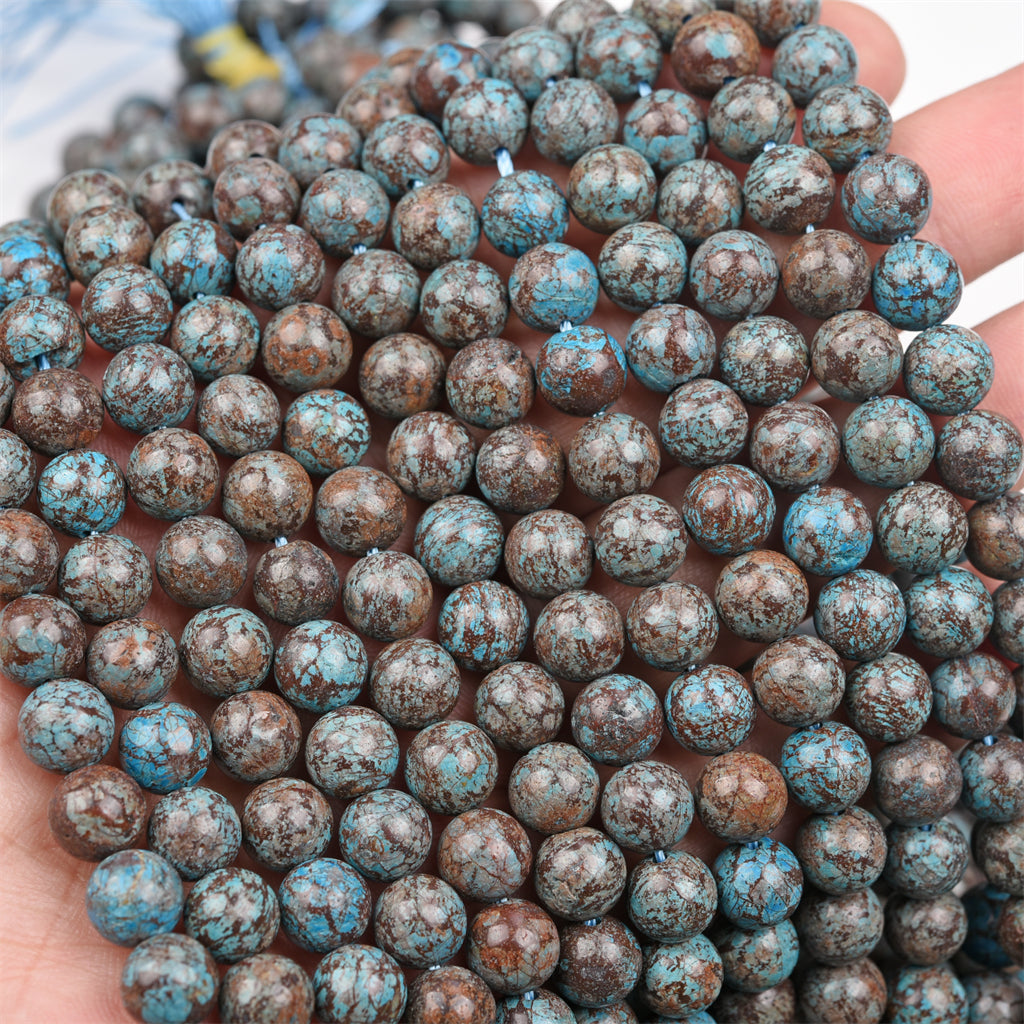 【Loose beads--Blue Snowflake】