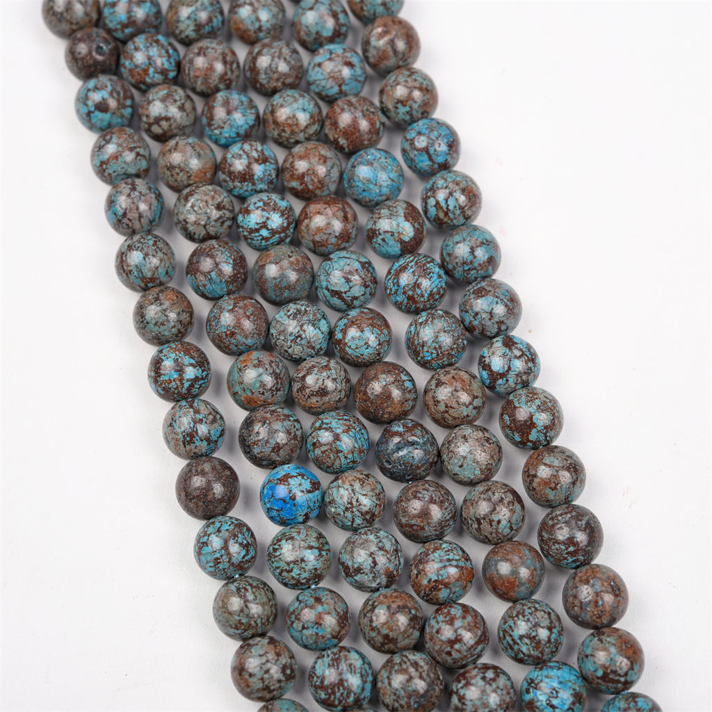 【Loose beads--Blue Snowflake】