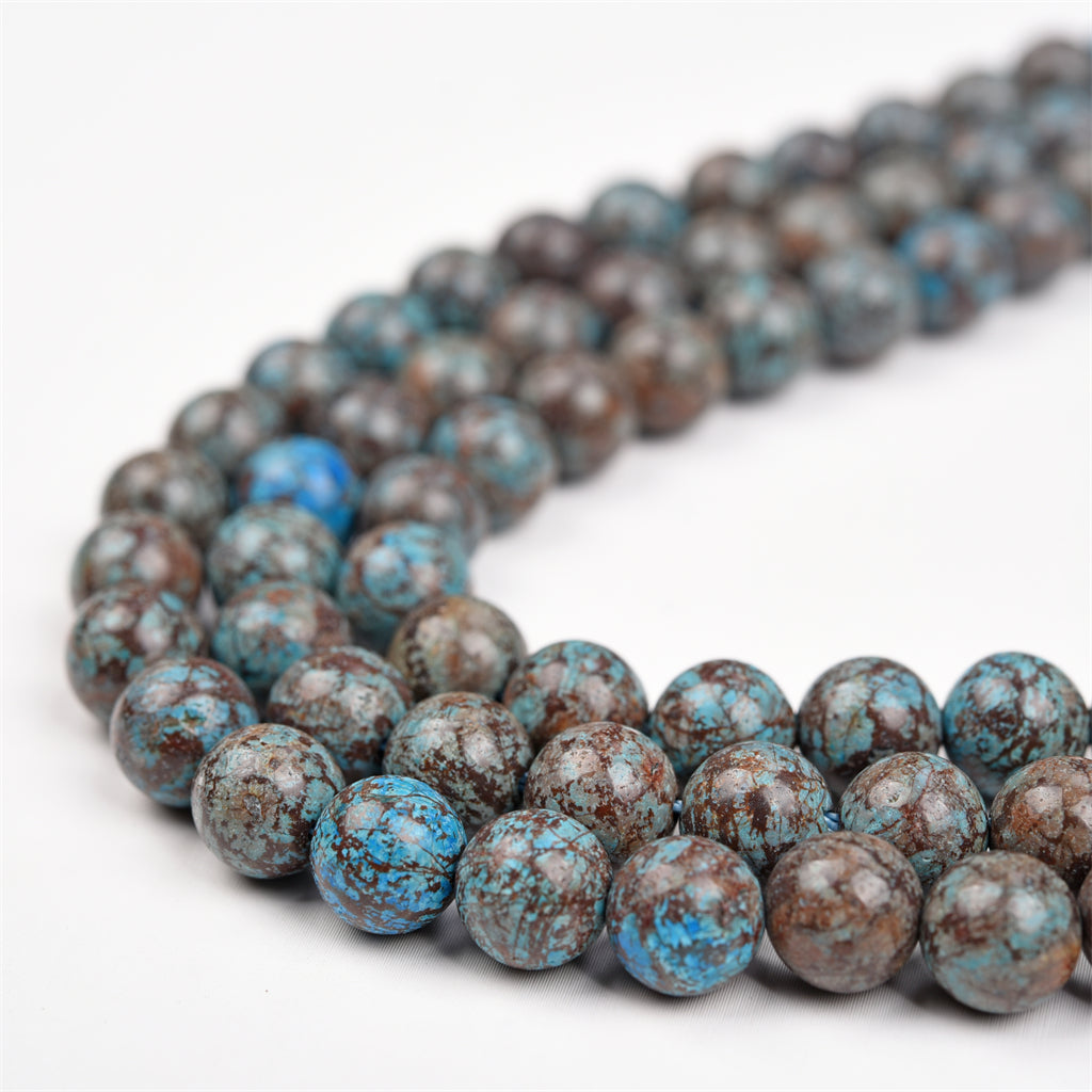 【Loose beads--Blue Snowflake】