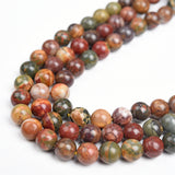 【Loose beads--Red Howlite】