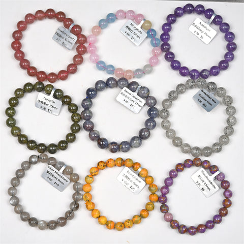 【AD Product】Natural crystal bracelet in the advertisement