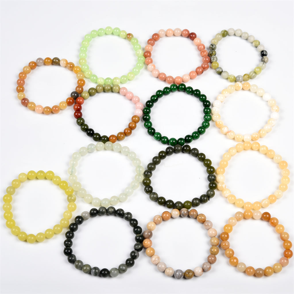 Jade bracelet  (15 Kinds, $2 each)