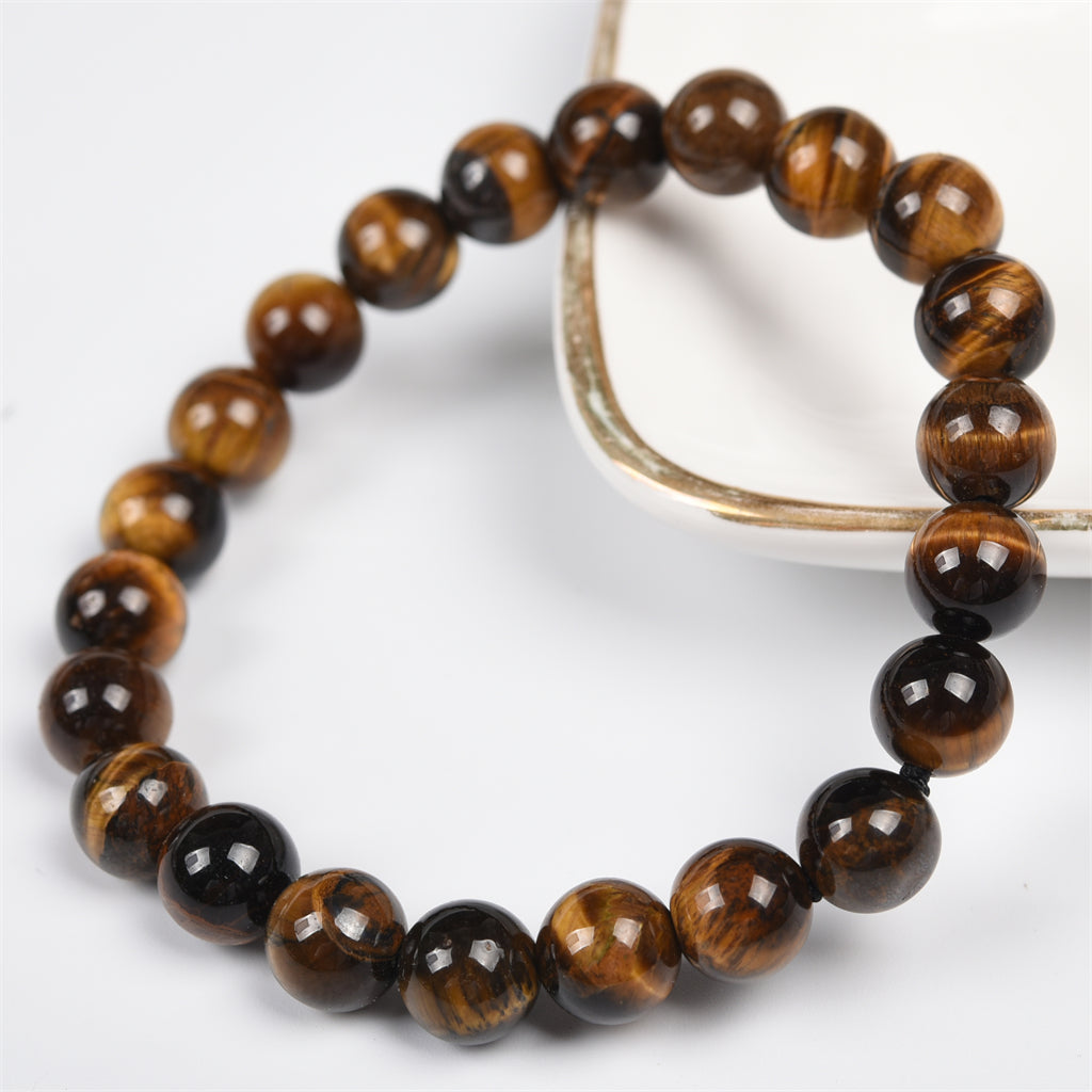 Tiger's Eye Bracelet (10 kinds，$2-$4 each)