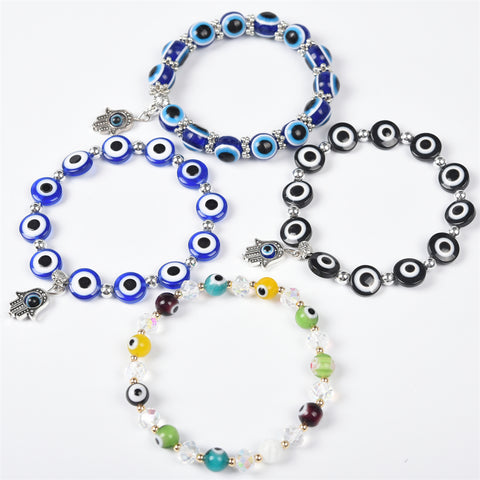 Evil Eyes Hamasa Bracelet【2/4】（4 kinds,$2 each）