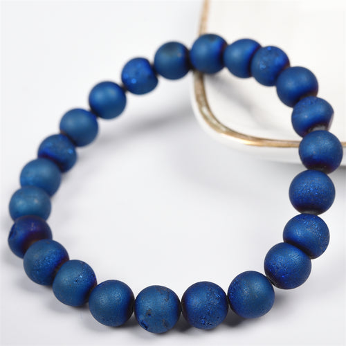 Aura Druzy Agate Bracelet（6 kinds, $3 each）