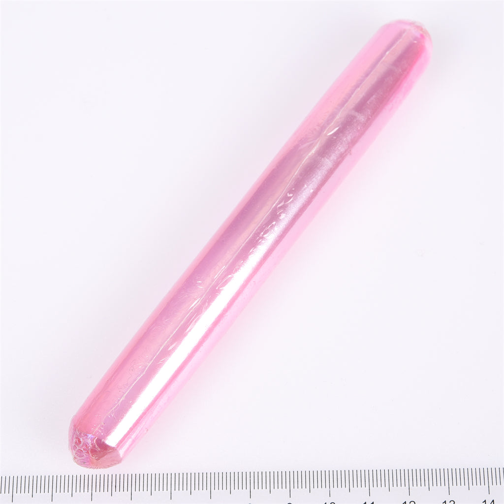 【Aura Selenite Wand】Wholesale Healing Crystal Stone Folk Crafts Rainbow Aura Selenite Wand