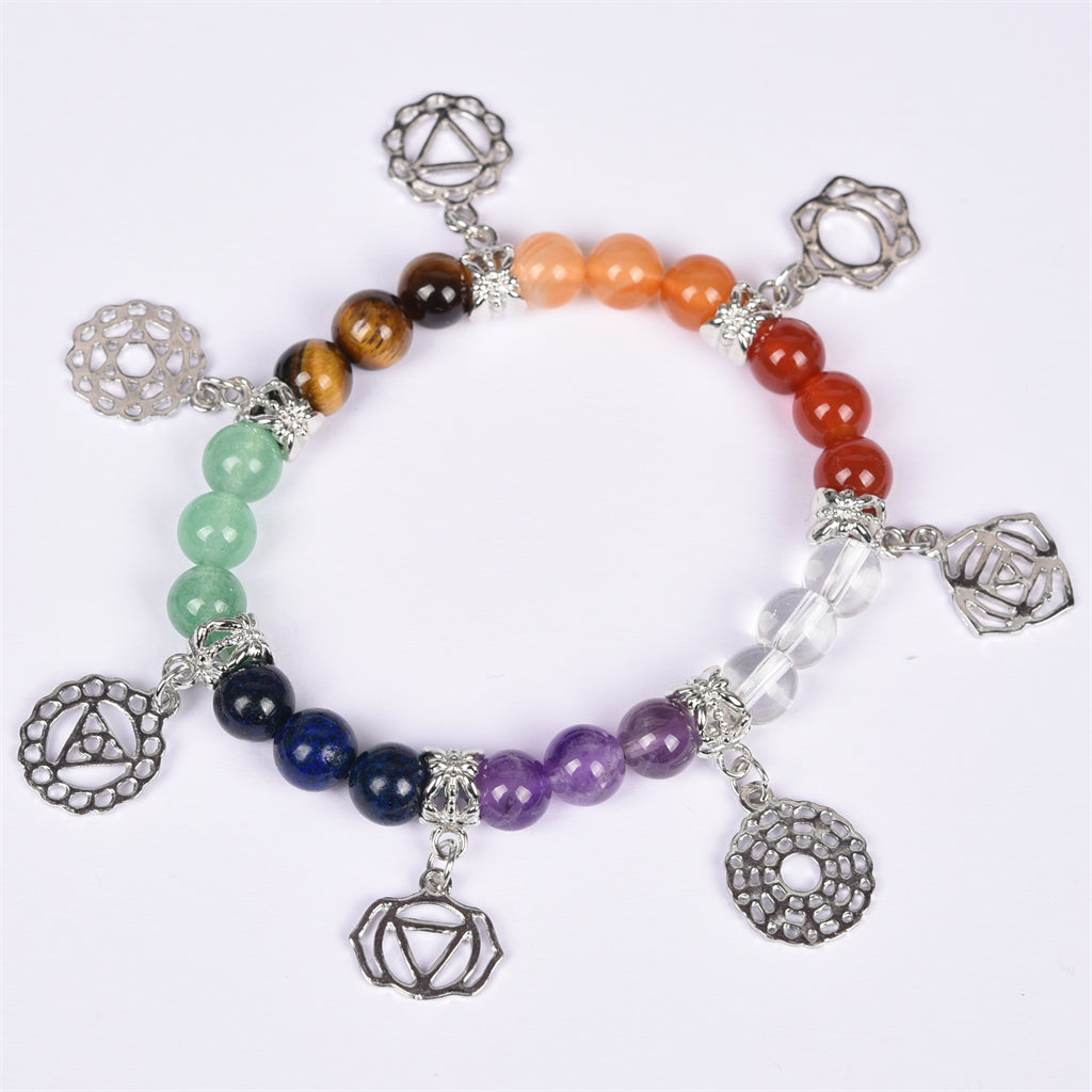 7 chakra lifetree handmade Bracelet（5 kinds,$2-$4 each）