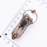 【Hot Sale】 Crystal Cluster point handmade pendent
